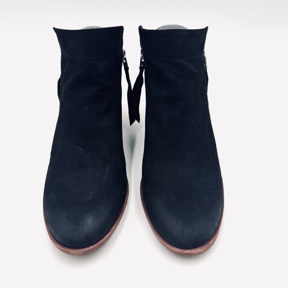 Sam Edelman Parker Ankle Boot Black Suede Size 8 - Picture 3 of 16